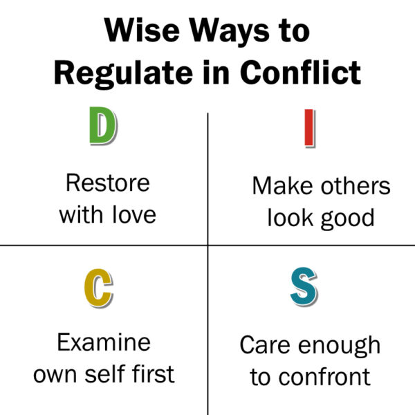 DISC Wise Ways to Regulate Conflict. Team Verve Co.